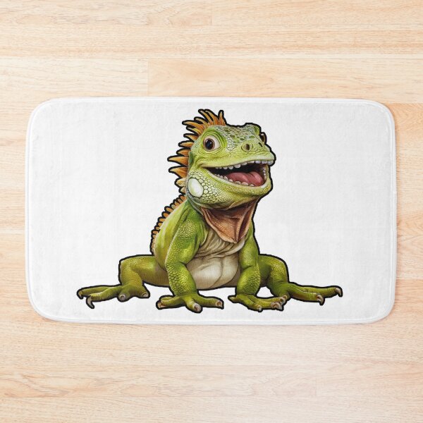 Item preview, Happy Iguana designed and sold by Angry Swan Designs.