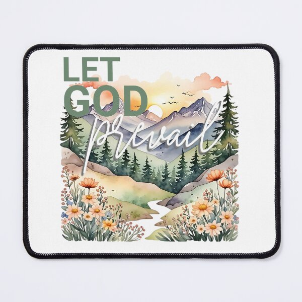 Item preview, Let God Prevail - Mountain Landscape designed and sold by booterbuilt.