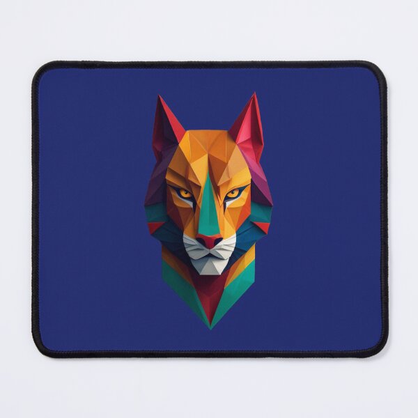 Item preview, A traditional devil mask, origami, tiger vector art designed and sold by VugArtShop.