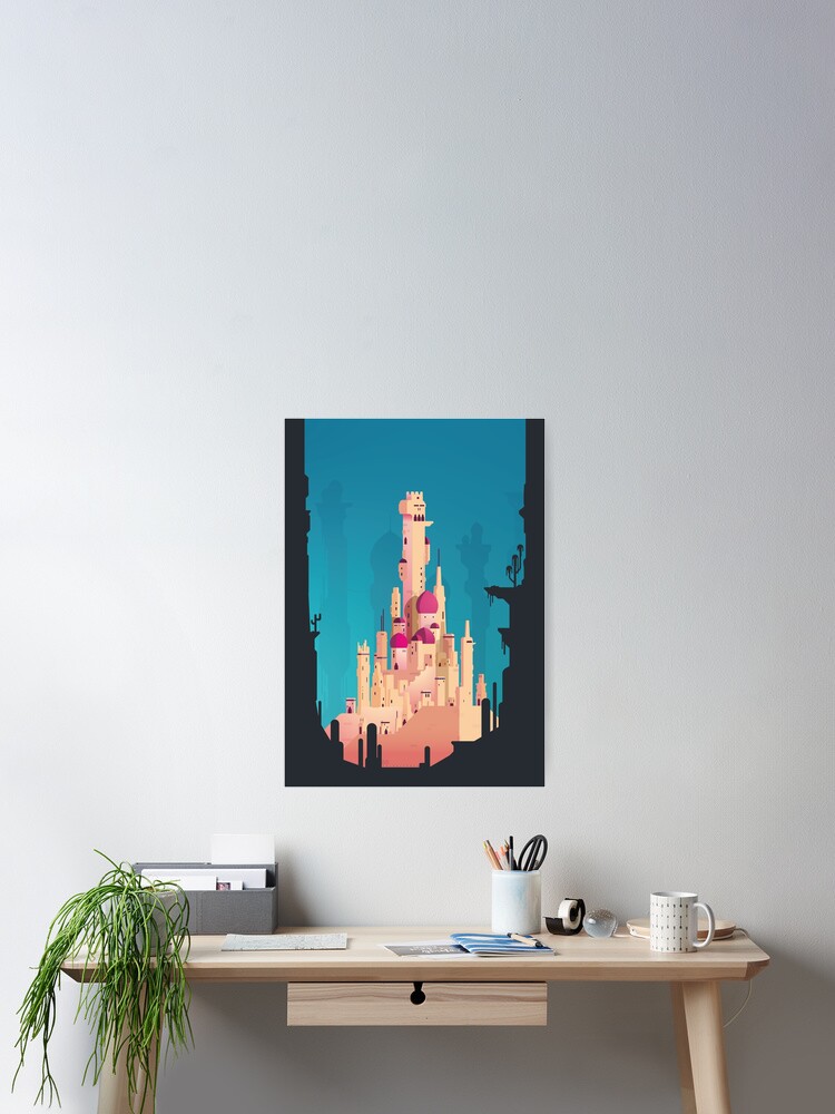 Thumbnail 2 of 3, Poster, Nephis, City of the Desert designed and sold by TribalCodex.