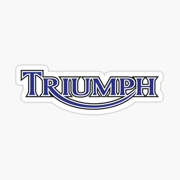 Item preview, Triumph blue classic logo designed and sold by enzoade.