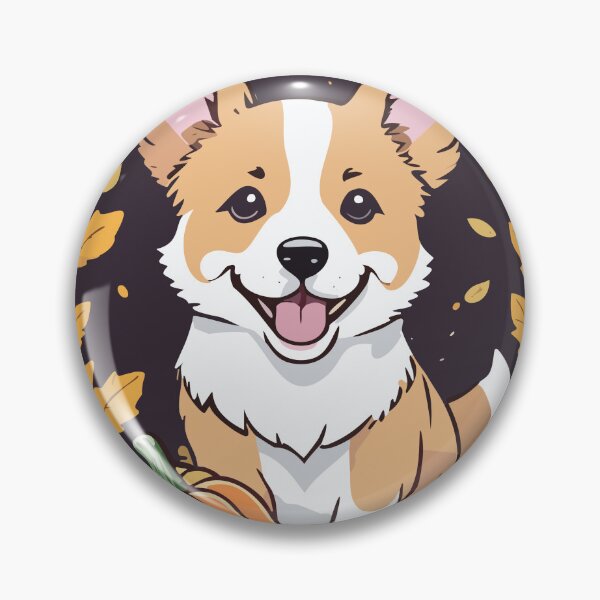 Item preview, Autumn Corgi designed and sold by Yviemakes.