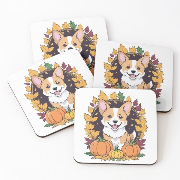 Item preview, Autumn Corgi designed and sold by Yviemakes.
