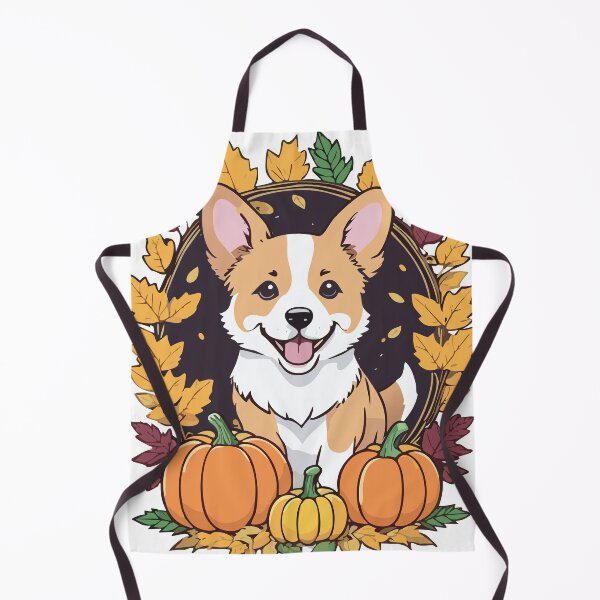 Item preview, Autumn Corgi designed and sold by Yviemakes.