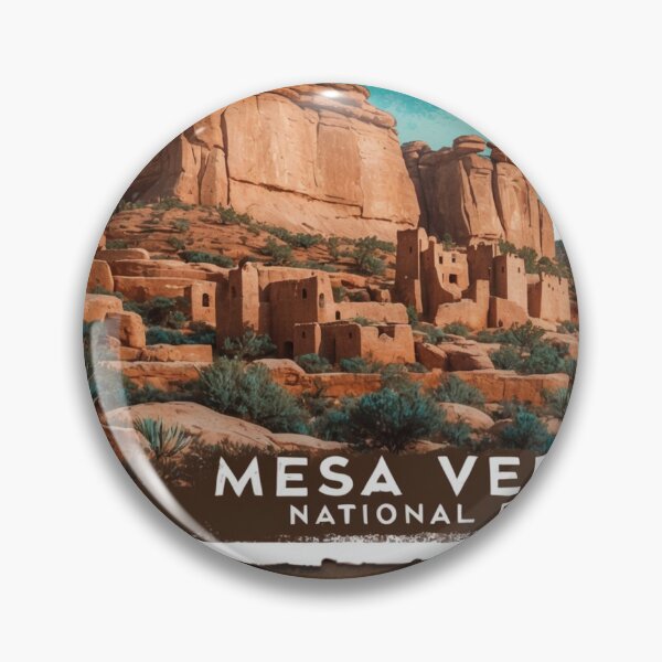 Item preview, Mesa Verde National Park Postcard Vintage Retro Travel designed and sold by TravelPostcardGems.