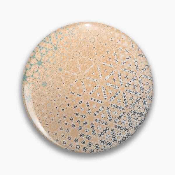 Item preview, Surreal peach, silver & mint designed and sold by lancswithlove.