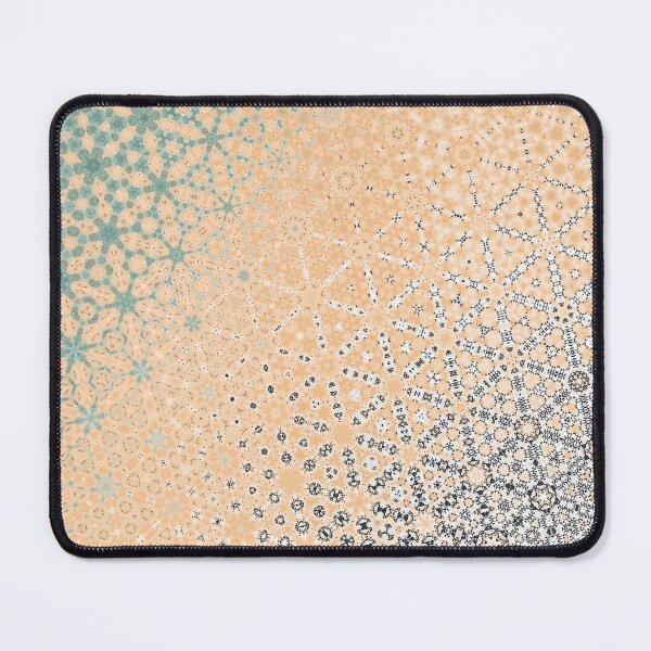 Item preview, Surreal peach, silver & mint designed and sold by lancswithlove.