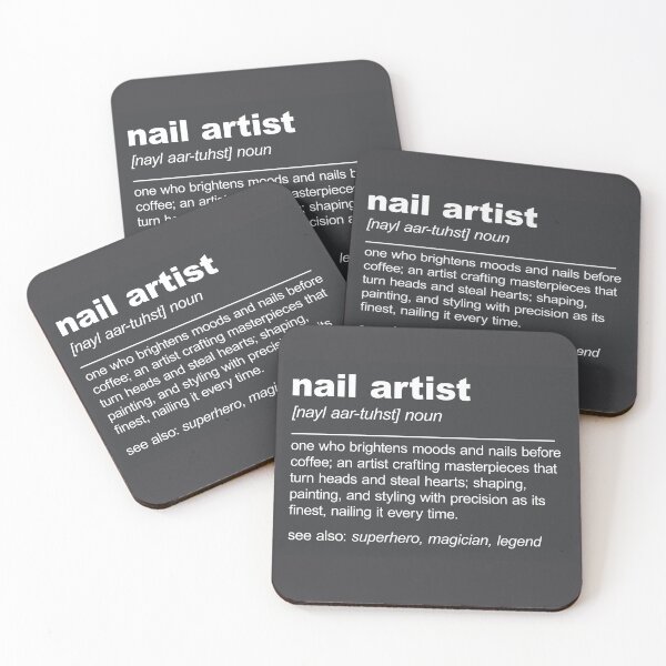 Item preview, Nail Artist Definition Nail Technician Stylist Esthetician designed and sold by stylesip.