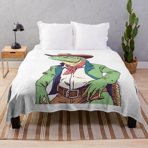 Item preview, Western Lizard Illustration designed and sold by Aqmean.
