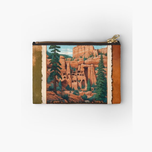 Item preview, Mesa Verde National Park Postcard Vintage Retro Travel designed and sold by TravelPostcardGems.