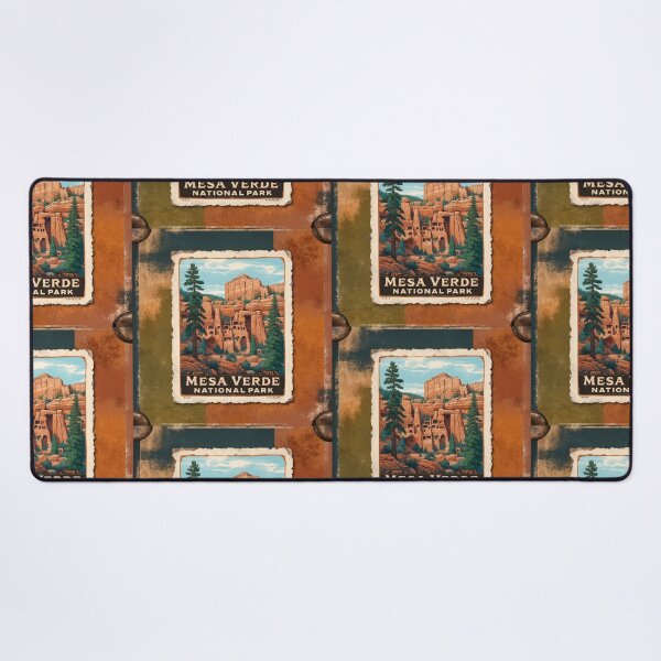 Item preview, Mesa Verde National Park Postcard Vintage Retro Travel designed and sold by TravelPostcardGems.