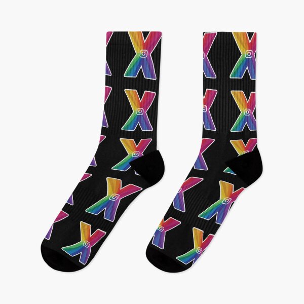 Item preview, İnstagram X Letter Rainbow LGBT Alphabet Symbol Logo Series  designed and sold by Psycho-Crazy.