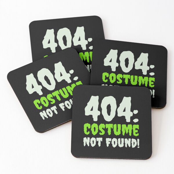 Item preview, 404: Costume Not Found - Halloween designed and sold by Circle-Cats.