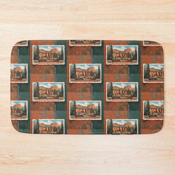 Item preview, Mesa Verde National Park Postcard Vintage Retro Travel designed and sold by TravelPostcardGems.