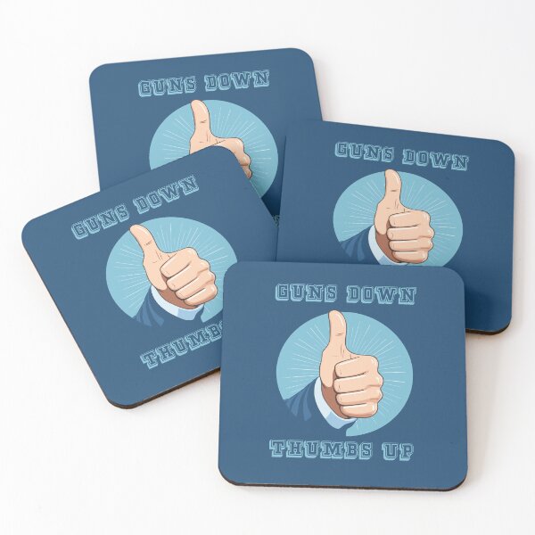 Item preview, Guns Down Thumbs Up designed and sold by tjamesart.