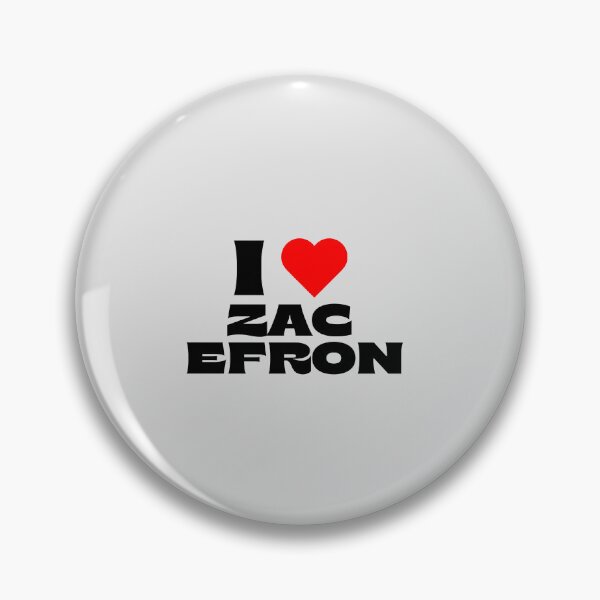 Artikelvorschau, Ich liebe Zac Efron – Schwarze Schriftarten entworfen und verkauft von Itsheartshop.