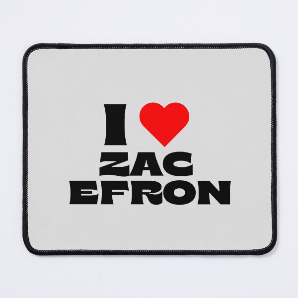 Item preview, Amo a Zac Efron - Fuentes negras designed and sold by Itsheartshop.