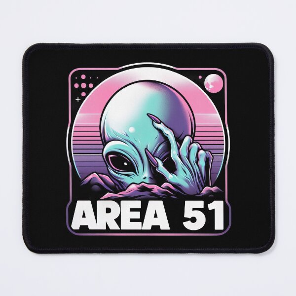 Item preview, Alien head Ufo - Area 51 designed and sold by Emegan Print Art.