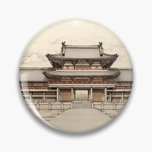 Item preview, Ukiyo-e - Kumano Nachi Taisha Shrine designed and sold by KootenayDesigns.