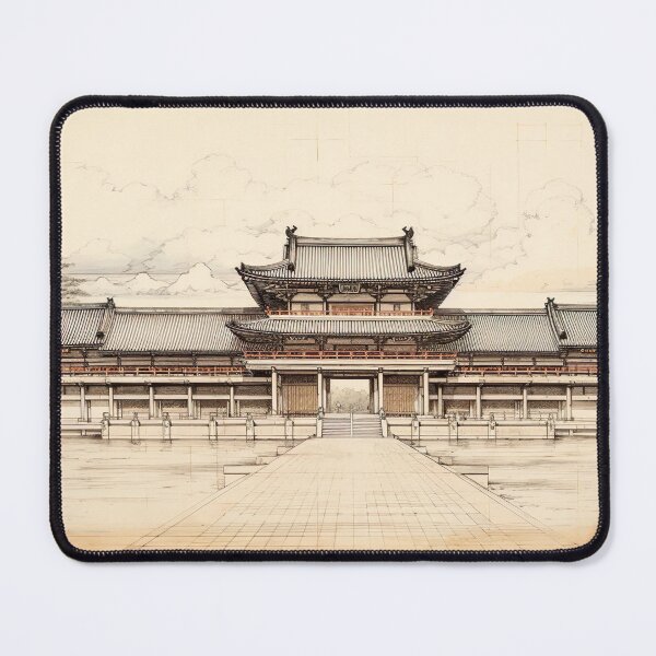 Item preview, Ukiyo-e - Kumano Nachi Taisha Shrine designed and sold by KootenayDesigns.
