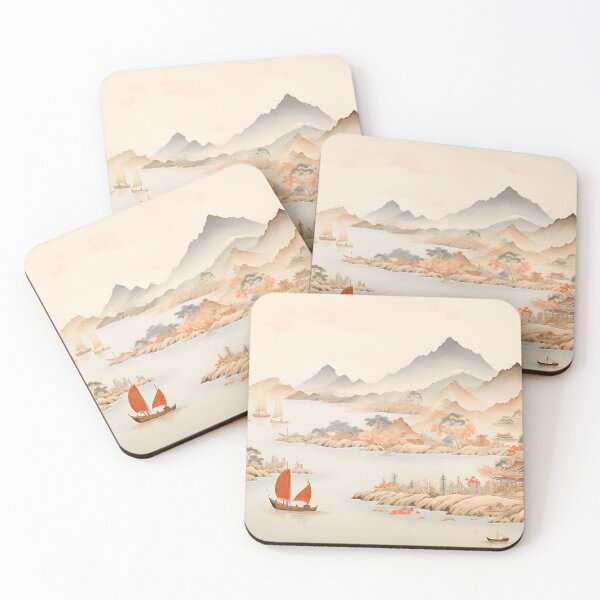 Item preview, Ukiyo-e - Kyushu Island designed and sold by KootenayDesigns.