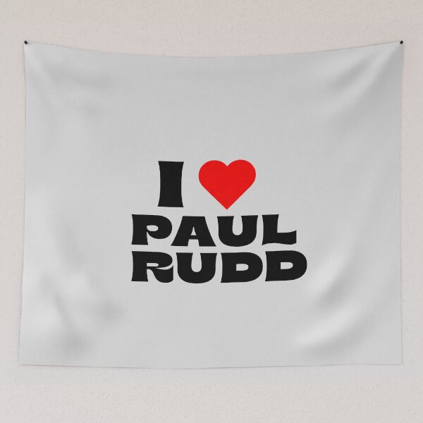 Item preview, I Love Paul Rudd - Black Fonts designed and sold by Itsheartshop.