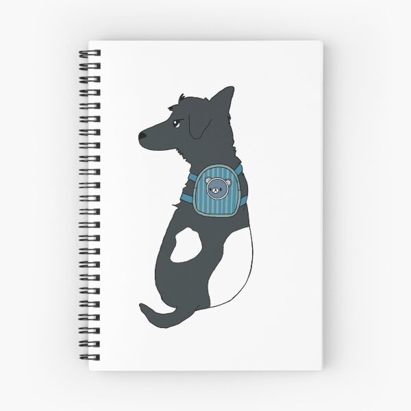 Item preview, Dog with backpack designed and sold by 1morekopi.