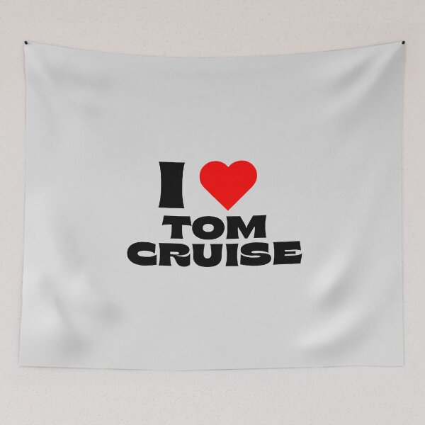Item preview, I Love Tom Cruise - Black Fonts designed and sold by Itsheartshop.