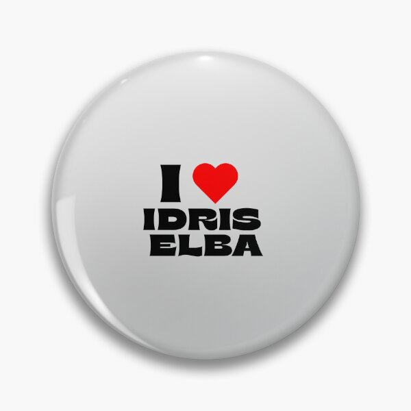 Item preview, I Love Idris Elba - Black Fonts designed and sold by Itsheartshop.