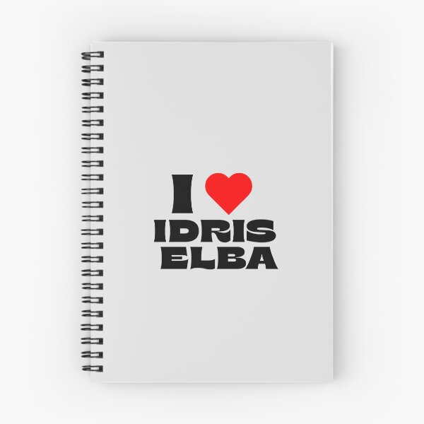 Item preview, I Love Idris Elba - Black Fonts designed and sold by Itsheartshop.