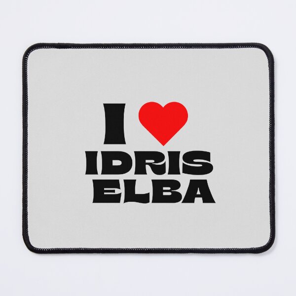 Item preview, I Love Idris Elba - Black Fonts designed and sold by Itsheartshop.