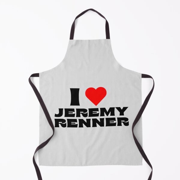 Artikelvorschau, Ich liebe Jeremy Renner - Schwarze Schriftarten entworfen und verkauft von Itsheartshop.