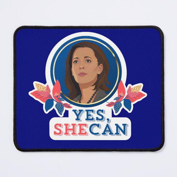 Item preview, yes she can, Kamala Harris Sticker, Kamala Harris 2024 designed and sold by ComSol.
