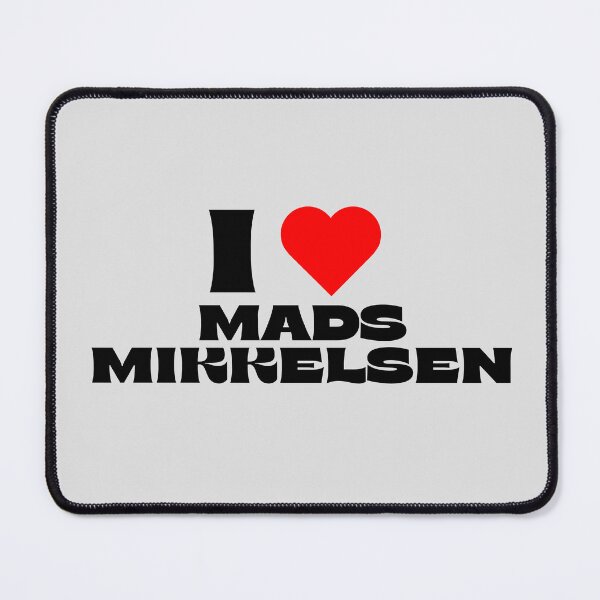 Item preview, I Love Mads Mikkelsen - Black Fonts designed and sold by Itsheartshop.