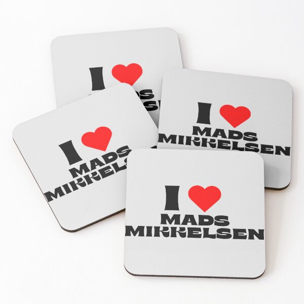 Item preview, I Love Mads Mikkelsen - Black Fonts designed and sold by Itsheartshop.
