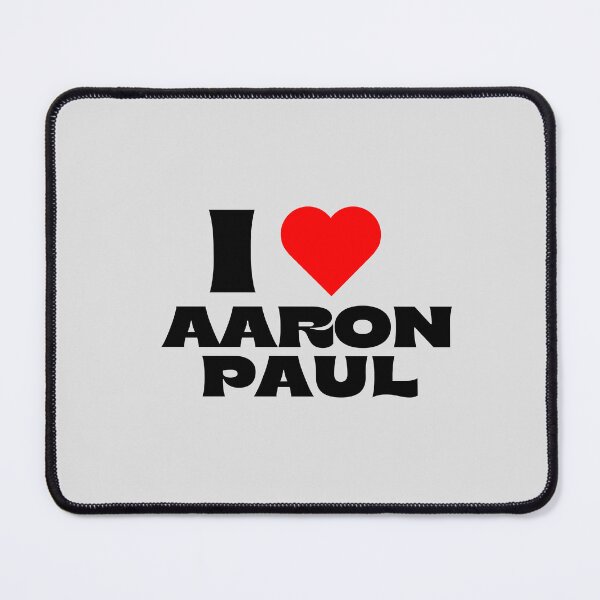Item preview, I Love Aaron Paul - Black Fonts designed and sold by Itsheartshop.