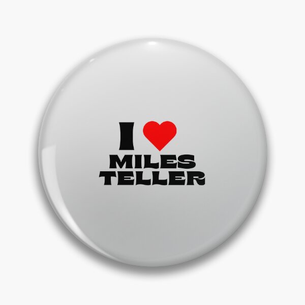 Item preview, I Love Miles Teller - Black Fonts designed and sold by Itsheartshop.