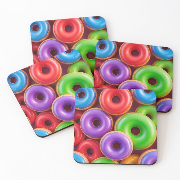 Item preview, Colorful Donuts A Delicious Food Pattern Design designed and sold by TheArtOfPat.
