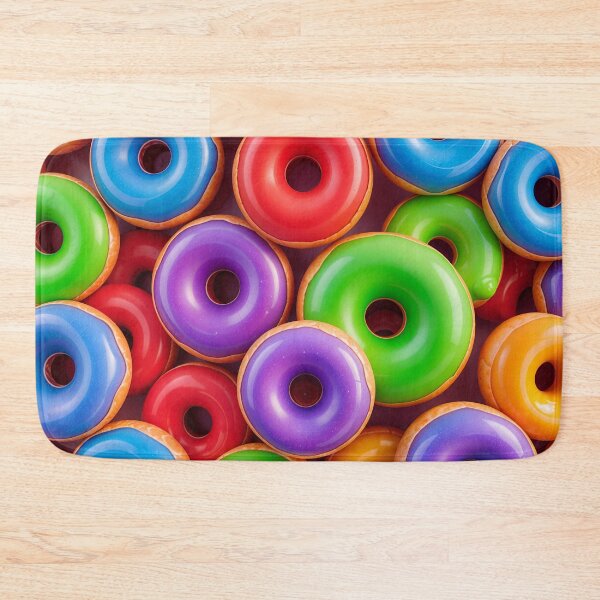 Item preview, Colorful Donuts A Delicious Food Pattern Design designed and sold by TheArtOfPat.
