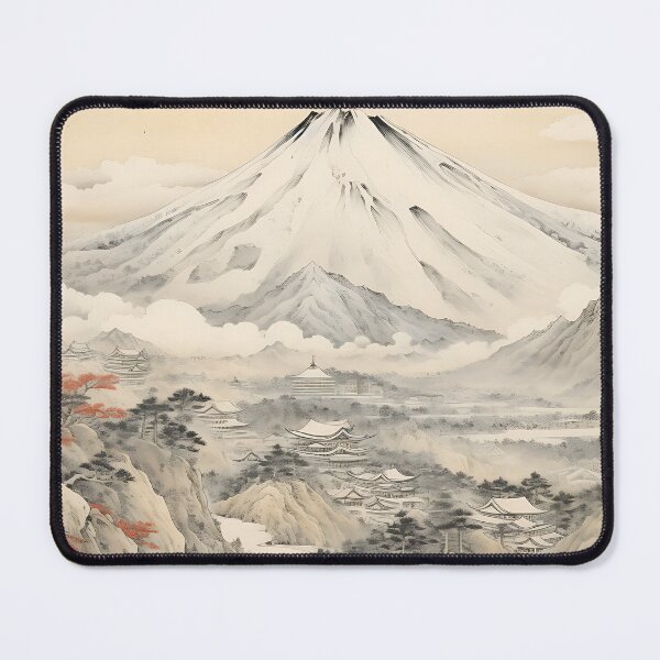 Item preview, Ukiyo-e - Mount Tateyama designed and sold by KootenayDesigns.
