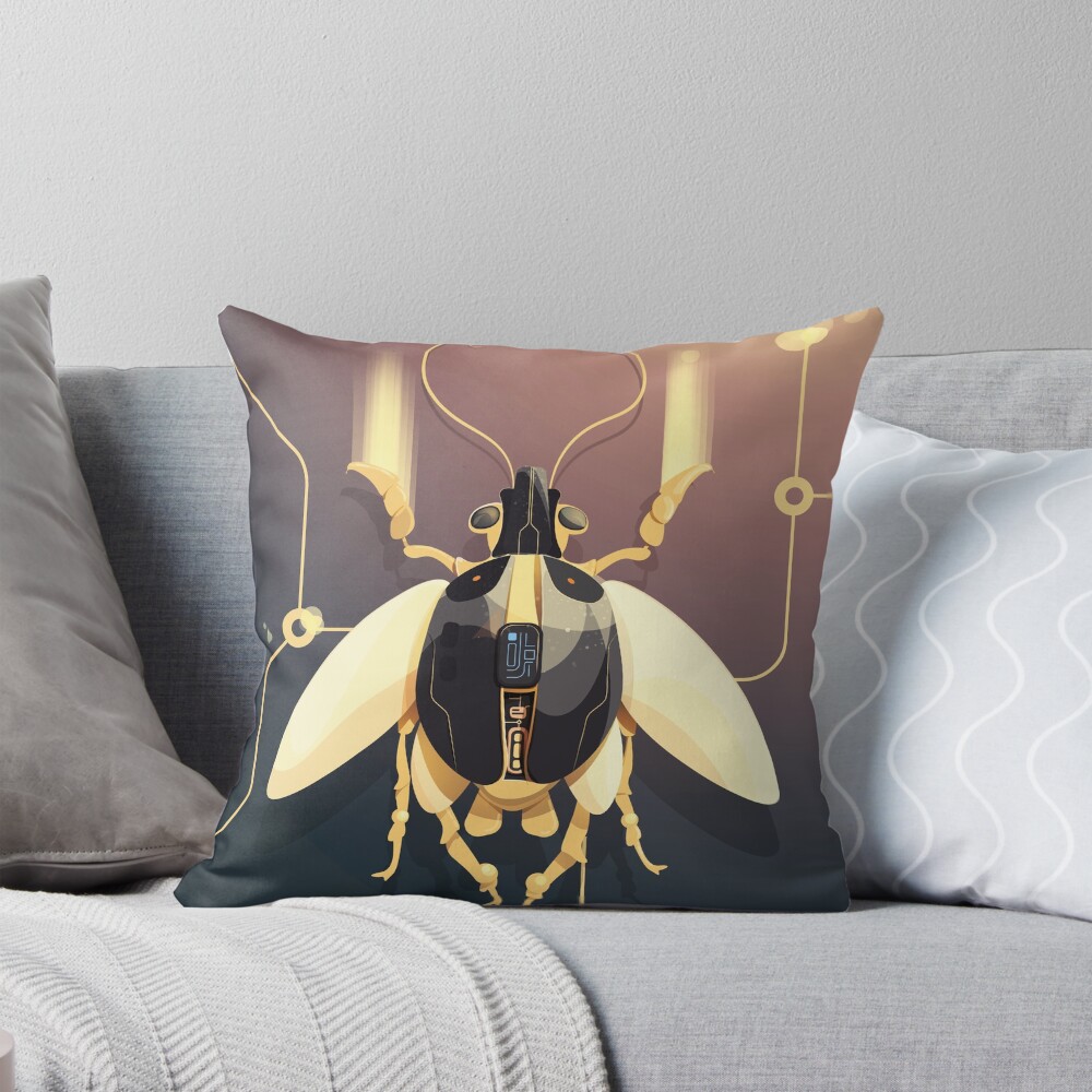 Item preview, Throw Pillow designed and sold by TribalCodex.