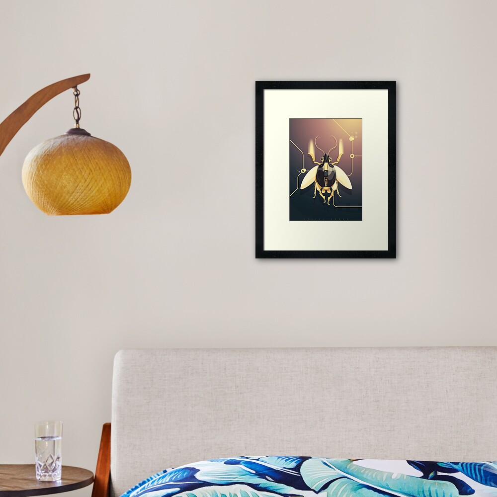 Item preview, Framed Art Print designed and sold by TribalCodex.