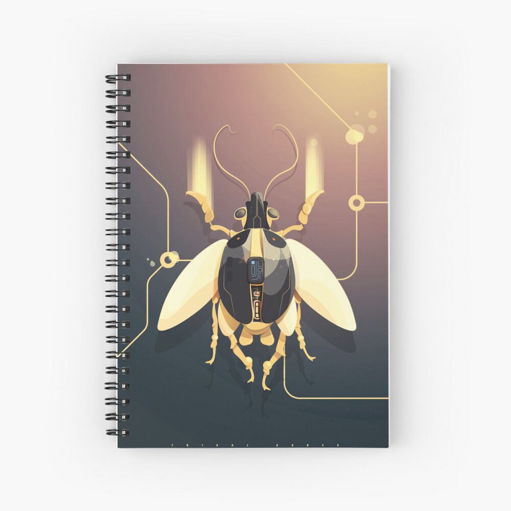 Item preview, Spiral Notebook designed and sold by TribalCodex.