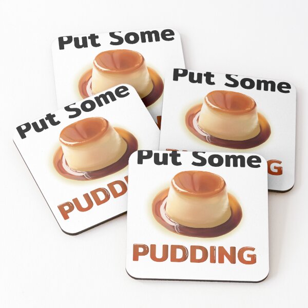 Item preview, Put Some Pudding semi-realistic style designed and sold by Wish Design.