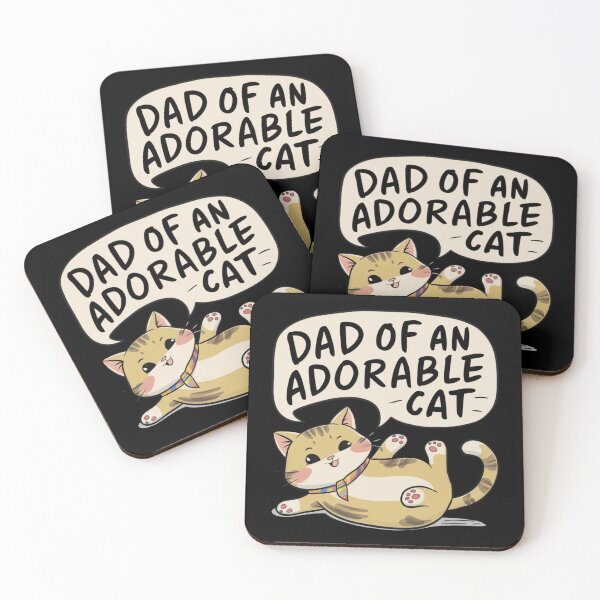 Item preview, Dad of an adorable cat designed and sold by PureViolence.
