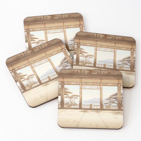 Item preview, Ukiyo-e - Nightingale Floor Castle Interior designed and sold by KootenayDesigns.