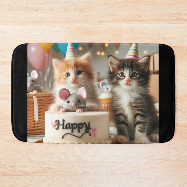 Item preview, Kitten Birthday 3 designed and sold by Sybille-Yates.