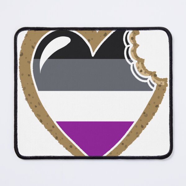 Item preview, Ace pride cookie  designed and sold by pastel sketchbook.