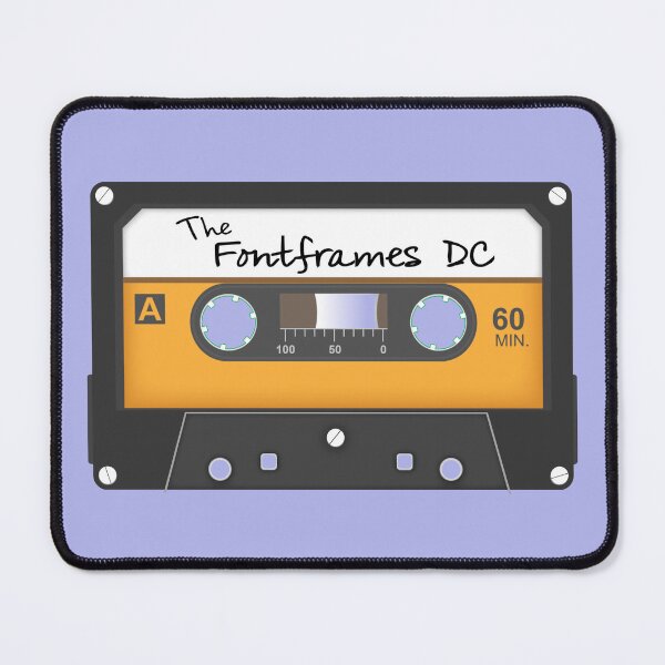 Item preview, Fontframes DC Mixtape designed and sold by Irish-Nostalgia.