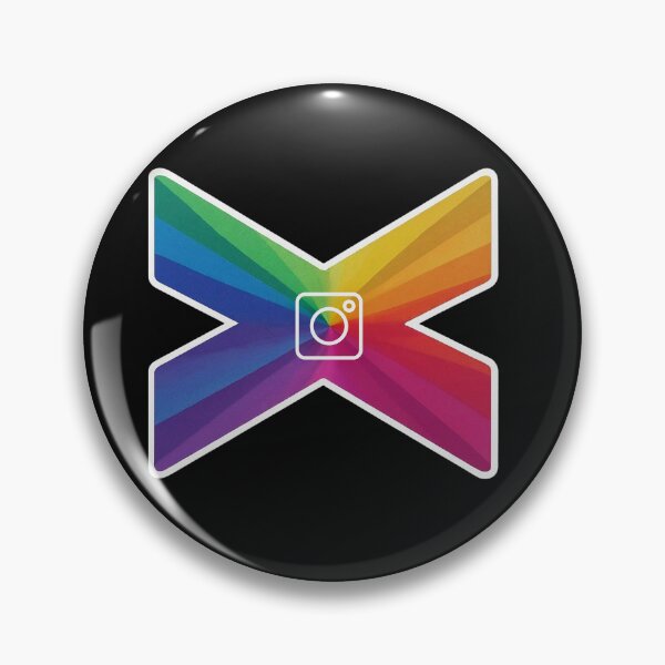 Item preview, İnstagram X Letter Rainbow LGBT Alphabet Symbol Logo Series 1 designed and sold by Psycho-Crazy.